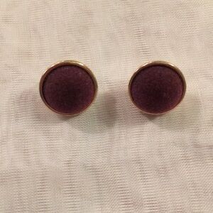 Avon Velvet Stud Earrings (M)